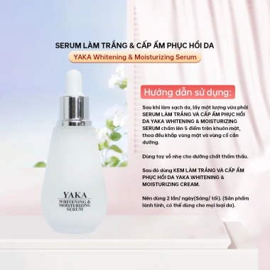 YAKA Serum Trắng Da Dưỡng ẩm, Phục hồi, Kháng khuẩn – Giá 465.800₫