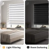 YAKO Rèm cửa sổ xếp ly vải dệt chống nắng, dán tường - Giá ưu đãi 128.697₫, giảm mạnh 9
