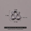 Yalin S925 Bạc Handmade – Khóa Ngọc Trai, Vòng Cổ & Đai Mở 2 Mặt 99.000đ 7