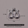 Yalin S925 Bạc Handmade – Khóa Ngọc Trai, Vòng Cổ & Đai Mở 2 Mặt 99.000đ 8