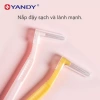 YANDY Bàn Chải Kẽ Răng Hình L - Làm Sạch Sâu Giữa Răng, Chỉnh Nha, Chính Hãng, 60.000₫ 2