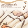 YANYANGTIAN Chăn lông cừu san hô 1m2-1m8 – Thân thiện da, 118k giảm giá 3