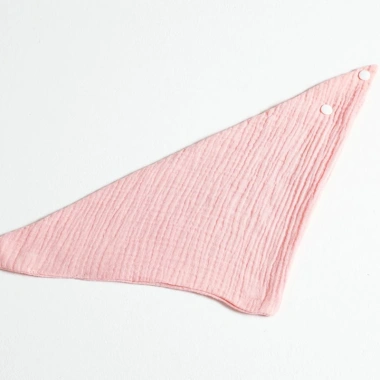 Yếm ăn bé Dasbsug 3 chiếc - Cotton mềm, điều chỉnh nút, kháng drool, bandana 4