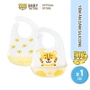 Yếm Ăn Dặm Baby Tattoo Silicone Cao Cấp - Mềm Mại, Máng Hứng Lớn, Giá 190.000đ