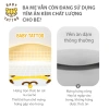 Yếm Ăn Dặm Baby Tattoo Silicone Cao Cấp - Mềm Mại, Máng Hứng Lớn, Giá 190.000đ 2