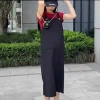 Yếm bầu công sở dáng dài bauxinh đầm bầu thời trang không kèm áo giảm giá 190k 3