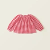 Yếm bò bé gái + Váy jean nơ hồng - Dễ mặc, dễ phối, Giá ưu đãi 195k 7