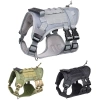 Yếm chó chống giật 10-45kg, đệm lót thoáng khí, áo ghi‑lê, dây dắt 1.5m, dải phản quang cho Husky & Labrador 8