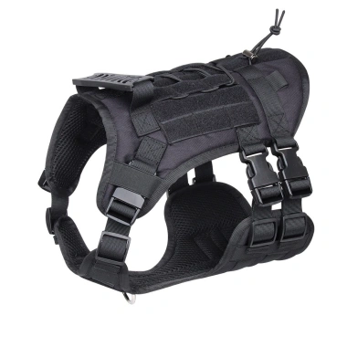 Yếm chó chống giật 10-45kg, đệm lót thoáng khí, áo ghi‑lê, dây dắt 1.5m, dải phản quang cho Husky & Labrador