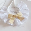 Yếm Chó Mèo Nơ Bướm Cotton Nguyên Chất Ren Viền - Khăn Nước Bọt Thú Cưng Chó Nhỏ Vừa 3