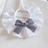 Yếm Chó Mèo Nơ Bướm Cotton Nguyên Chất Ren Viền - Khăn Nước Bọt Thú Cưng Chó Nhỏ Vừa 5