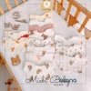 Yếm Cổ Xô Muslin 8 Lớp Boona Cao Cấp Cho Bé Hình Tròn Hoa Đáng Yêu Chống Lật Giá 35.000 VND 2