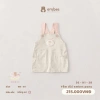 Yếm Embes Kaki Ngực Túi Thêu Đẹp Cho Bé 8‑18kg – Quần Yếm Mềm, Giá Giảm 213.750₫ 6