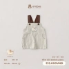 Yếm Embes Kaki Ngực Túi Thêu Đẹp Cho Bé 8‑18kg – Quần Yếm Mềm, Giá Giảm 213.750₫ 7