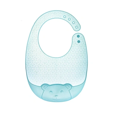 Yếm máng silicon Unibaby hình gấu siêu mỏng mềm mại, không vướng cổ, thoải mái cho bé - 29.000₫ 4