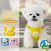 Yếm thú cưng chống tuột thoáng khí - Dành cho mèo & chó nhỏ, tặng dây 2m