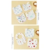 Yếm xô chữ U UniBaby 8 lớp cúc bấm 2 mặt, thoáng khí, thấm hút 30x22cm - 25.000đ 7