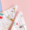 Yếm xô sữa tam giác 6 lớp 5 chiếc mềm mại, họa tiết xinh xắn - Uni Baby, giảm 65.000₫ 2