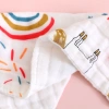 Yếm xô sữa tam giác 6 lớp 5 chiếc mềm mại, họa tiết xinh xắn - Uni Baby, giảm 65.000₫ 3