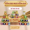 Yến 70ml 30hũ Combo Nguyên Gia 50% giảm - 20hũ tặng 10hũ Mix 7-10 vị, chỉ 609.000₫