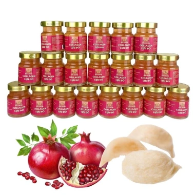 Yến chưng Collagen lựu đỏ 35% yến - 20 lọ 70ml - Giảm giá 360k (đc 464.400) 5