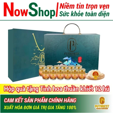 Yến Chưng Đông Trùng Hạ Thảo Putanest 70ml Đẹp Da, Tăng Đề Kháng, Quà Tặng 290k