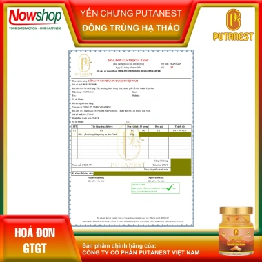 Yến Chưng Đông Trùng Hạ Thảo Putanest 70ml Đẹp Da, Tăng Đề Kháng, Quà Tặng 290k 9 Yến Chưng Đông Trùng Hạ Thảo Putanest 70ml Đẹp Da, Tăng Đề Kháng, Quà Tặng 290k 9
