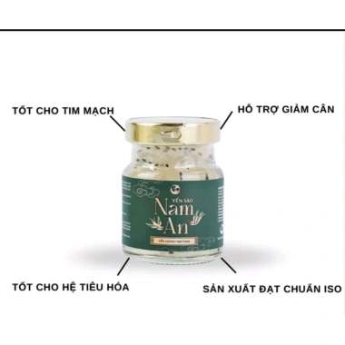 Yến chưng hạt chia 20% yến - Yến sào Nam An 70ml - Giá chỉ 45.000đ, giảm mạnh