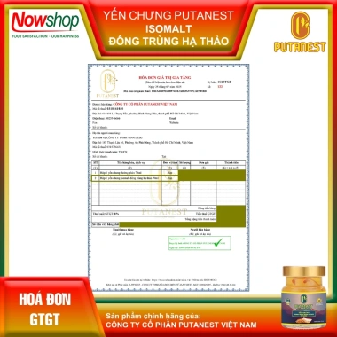 Yến Chưng Isomalt Đông Trùng Hạ Thảo Putanest 70ml - Yến Sào, người ăn kiêng tiểu đường, 290.000 VND 9