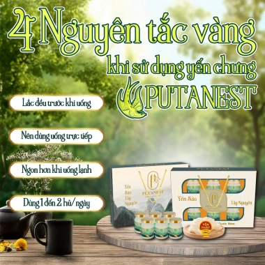 Yến Chưng Isomalt Putanest 70ml Quà Tặng Yến Sào Cao Cấp cho Người Ăn Kiêng Tiểu Đường 234k giảm 20% 4