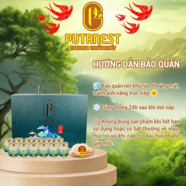 Yến Chưng Isomalt Putanest 70ml Quà Tặng Yến Sào Cao Cấp cho Người Ăn Kiêng Tiểu Đường 234k giảm 20% 7