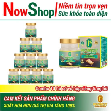 Yến Chưng Isomalt Putanest 70ml Quà Tặng Yến Sào Cao Cấp cho Người Ăn Kiêng Tiểu Đường 234k giảm 20% 10