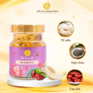 Yến Chưng Sẵn Trần Dung 12 Hũ Mix Vị 30% Yến 70ml - Bổ Dưỡng Tăng Cường Sức Khỏe, Giá Ưu Đãi 604.800₫