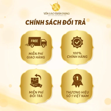 Yến Chưng Sẵn Yến Sào Trần Dung 10 Hũ 70ml Vị Hồng Sâm Đông Trùng 30% Yến Bồi Bổ Tăng Cường Sức Khỏe Giá 279.000₫ 6