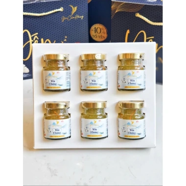 Yến chưng tiệt trùng 6 hủ – Hộp quà giấy sang trọng, chỉ 429k tại Góc Của Hằng 9 Yến chưng tiệt trùng 6 hủ – Hộp quà giấy sang trọng, chỉ 429k tại Góc Của Hằng 9