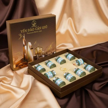 Yến Đảo - Hộp Yến Quà Tặng Sang Trọng, Tổ Yến Chưng Saffron Cao Cấp, 200k 6 Yến Đảo - Hộp Yến Quà Tặng Sang Trọng, Tổ Yến Chưng Saffron Cao Cấp, 200k 6