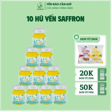 Yến Đảo - Hộp Yến Quà Tặng Sang Trọng, Tổ Yến Chưng Saffron Cao Cấp, 200k 10 Yến Đảo - Hộp Yến Quà Tặng Sang Trọng, Tổ Yến Chưng Saffron Cao Cấp, 200k 10