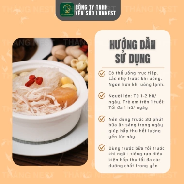Yến hũ sào hủ 70ml Nha Trang - Yến xào trưng và hạt chia, Lanest, giảm giá 248k 4 Yến hũ sào hủ 70ml Nha Trang - Yến xào trưng và hạt chia, Lanest, giảm giá 248k 4
