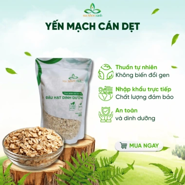 Yến Mạch Ăn Liền Chile Sức Khỏe Xanh Nguyên Chất Tự Nhiên Dinh Dưỡng Gia Đình Giá 29.000đ