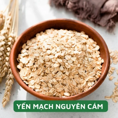 Yến Mạch Ăn Liền Nguyên Chất 1kg - Cán Dẹt/Vỡ, Hỗ Trợ Giảm Cân Healthy Giá 60.000₫
