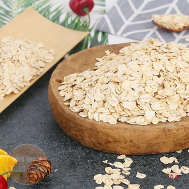Yến mạch cán dẹt nguyên chất 1kg – Hữu cơ, ăn kiêng, giá ưu đãi 60k (giá gốc 75k) 4