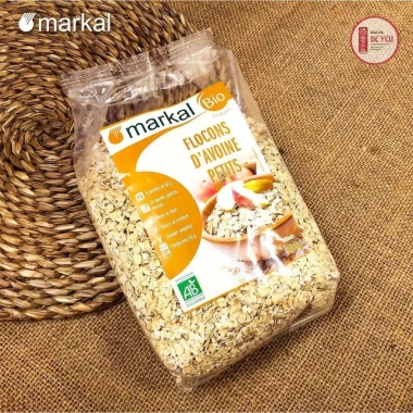 Yến Mạch Cán Mỏng Hữu Cơ Markal 500g - Thực phẩm dinh dưỡng, giảm cân, giá ưu đãi 95k 7 Yến Mạch Cán Mỏng Hữu Cơ Markal 500g - Thực phẩm dinh dưỡng, giảm cân, giá ưu đãi 95k 7