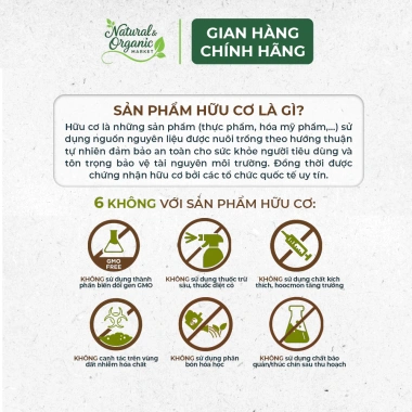 Yến Mạch Cán Mỏng Hữu Cơ Markal 500g - Tốt Tim Mạch, Ổn Định Đường Huyết Natural Market