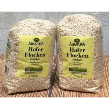 Yến Mạch Cán Vỡ Hafer 500gr Nguyên Chất Đức - Dinh Dưỡng Bé Ăn Dặm, Giảm Cân, Ăn Kiêng, Làm Đẹp 2