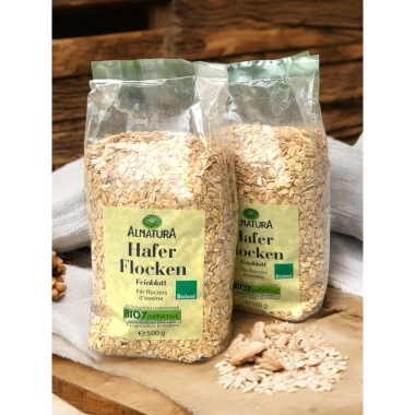 Yến mạch Đức Hafer Flocken 500g - Giảm cân, nấu sữa, làm bánh, ăn liền | Kim Anh Nuts 45.000 VND