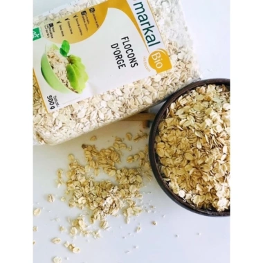 Yến mạch hữu cơ Markal cán mỏng 500g - Giá chỉ 95.000đ, dinh dưỡng cho bữa sáng