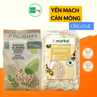 Yến mạch hữu cơ Markal cán mỏng - Ăn kiêng giảm cân, giảm cholesterol, thực dưỡng