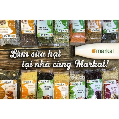 Yến mạch hữu cơ Markal cán mỏng - Dinh dưỡng tự nhiên, bữa sáng lành mạnh, giảm giá 95.000 VND