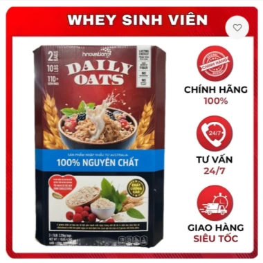 Yến Mạch Innovation Daily Oats 10lbs (4.6kg) Không Đường – Chính Hãng, Giá Giảm 290.000₫ – Dinh Dưỡng Cho Bữa Sáng