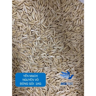 Yến Mạch Nguyên Vỏ 1kg - Tách Vỏ Dành Cho Vẹt, Chim Cảnh, Hamster, Sóc - 45.000đ 2